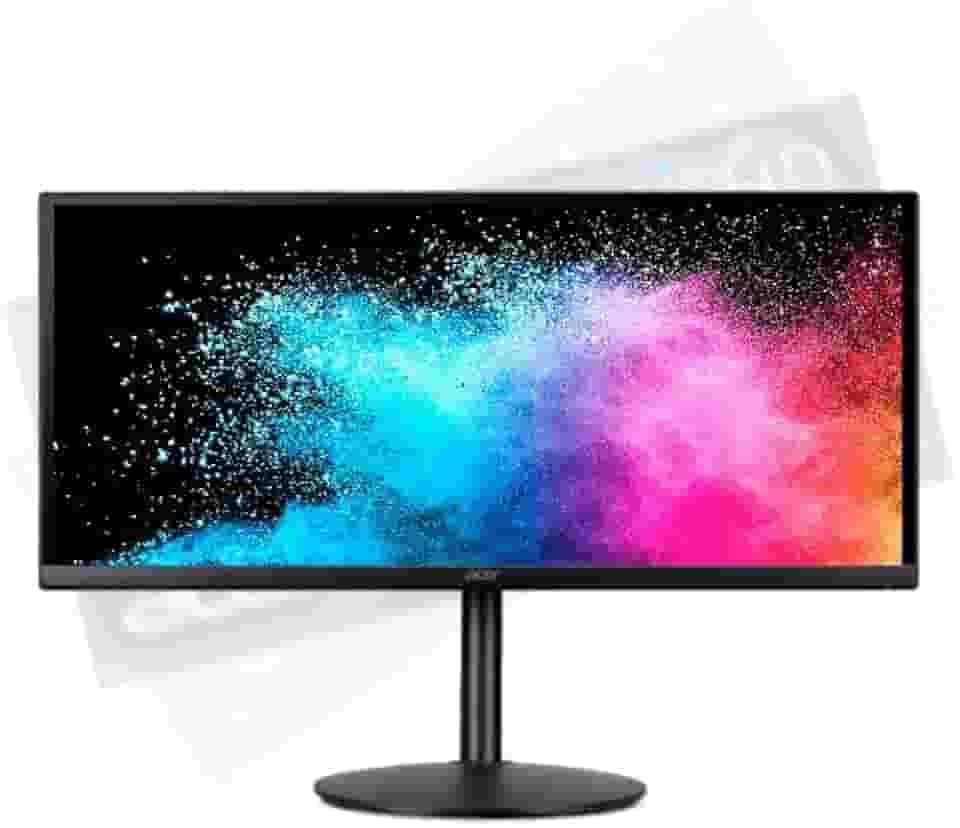 Acer monitor CB2 series CB292CU bmiiprx Tela de 29” com resolução Full HD de 2560 x 1080 LED IPS Proporção de 21:9 Ultra Wide Taxa de atualização de até 75 Hz Tecnologia AMD Radeon FreeSync Preto
