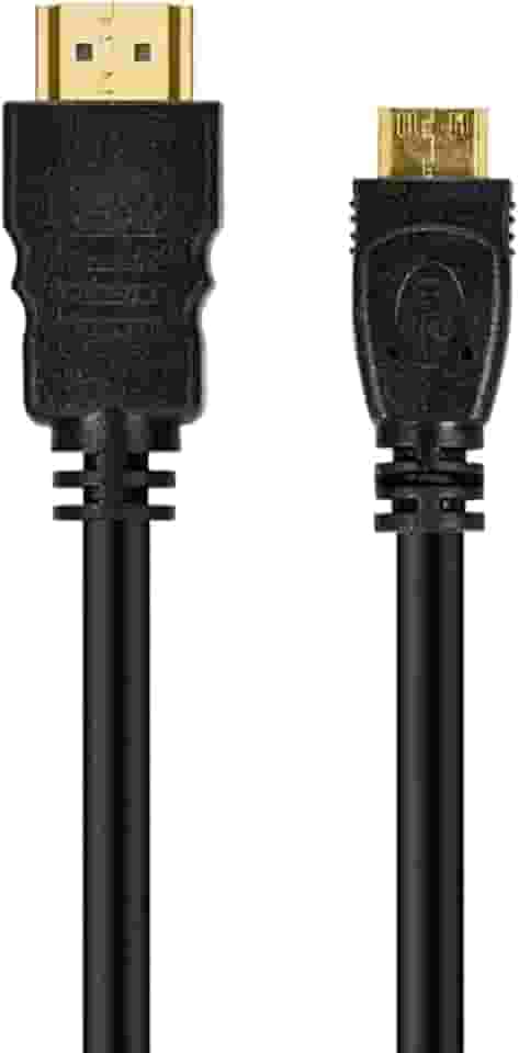 Cabo HDMI para Mini HDMI de 2 Metros, Resolução de 1080p, para Projetores, Câmeras e Outros