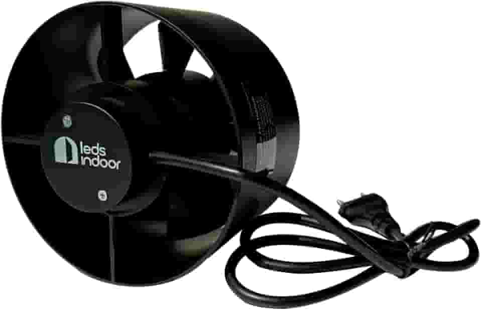 Exaustor Axial leds indoor – Silencioso, Potente, Eficiente Para Cultivo Banheiro Cozinha Diversos Ambientes (110V 110mm)