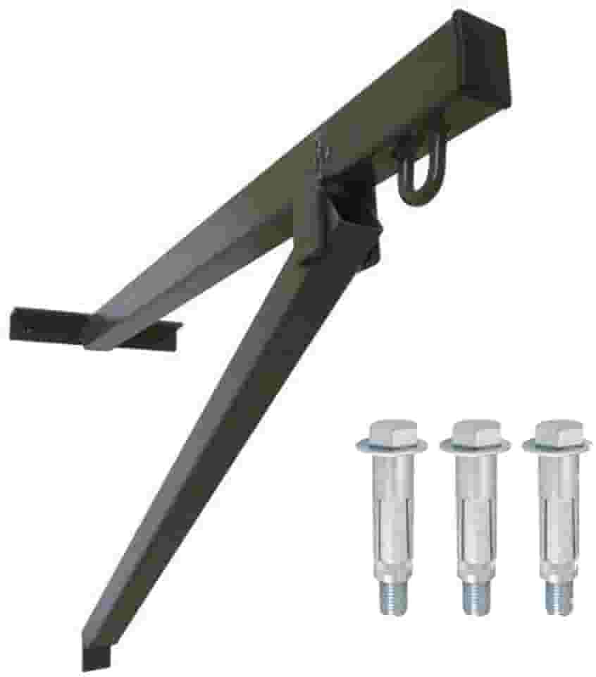 Suporte Aço Zincado Parede Reforçado Para Saco De Pancada - Envio Imediato Com Garantia - Gorilla