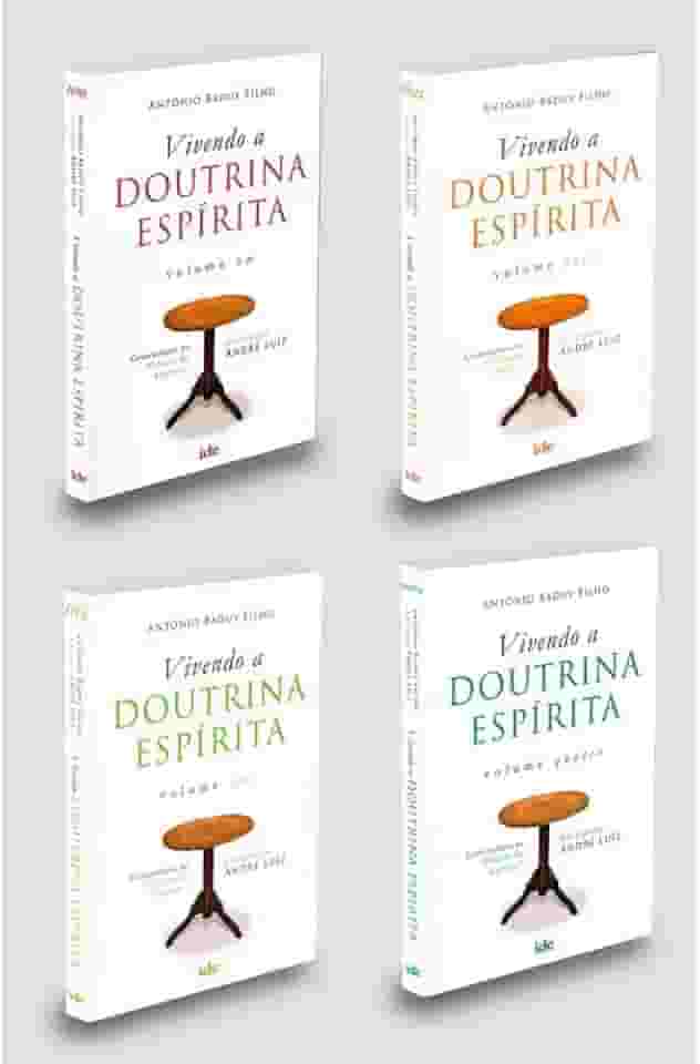 Coleção Vivendo a Doutrina Espírita (Com 4 Livros)