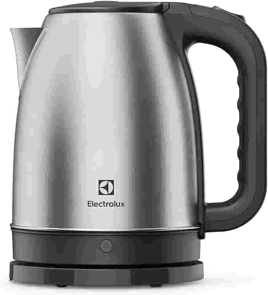 Electrolux EEK10 - Chaleira, jarra eletrica, desligamento automatico, capacidade 1,8L, facil abertura tampa, alça ergometrica, 220v, inox