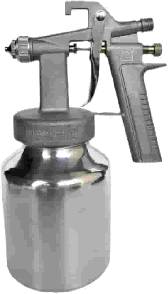 Pistola Pintura Ar Direto Caneca De Alumínio Bico 1,3 mm