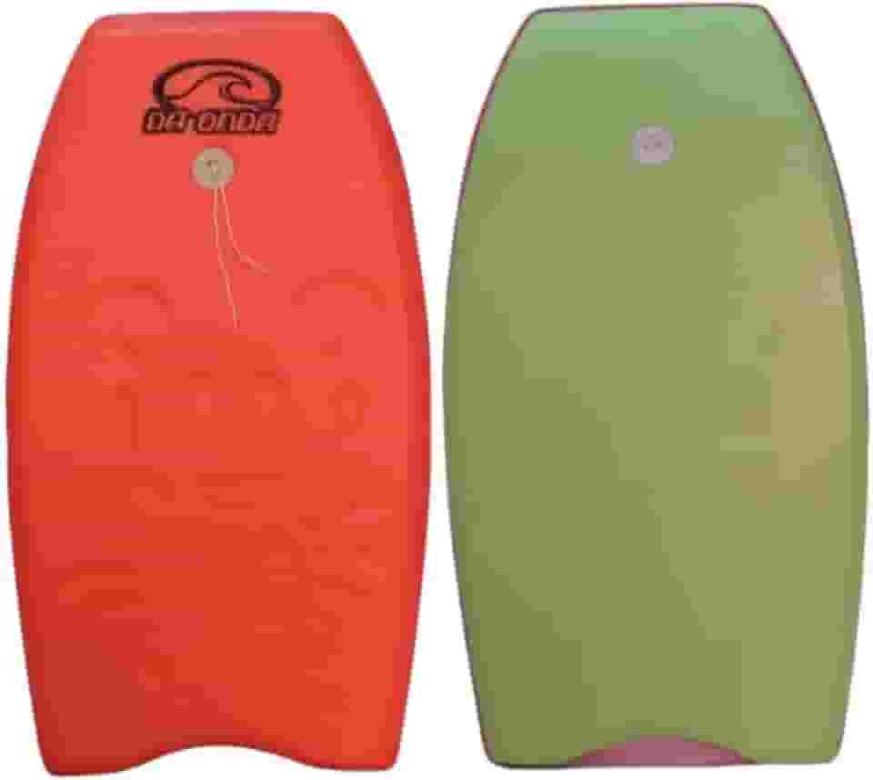 Da Onda Prancha Bodyboard Júnior, Espuma de Polietileno, 80 x 45 x 6 cm, Cores Sortidas, Modelo 118, Para Crianças e Iniciantes