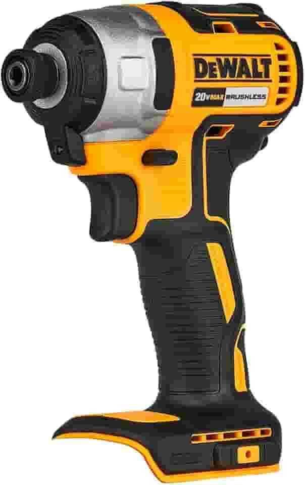 DEWALT Parafusadeira de Impacto de 1/4 Pol. (6,4mm) 20V MAX* XR Ion-Lítio 3VVR 2.700 RPM Sem Bateria e Sem Carregador DCF887B