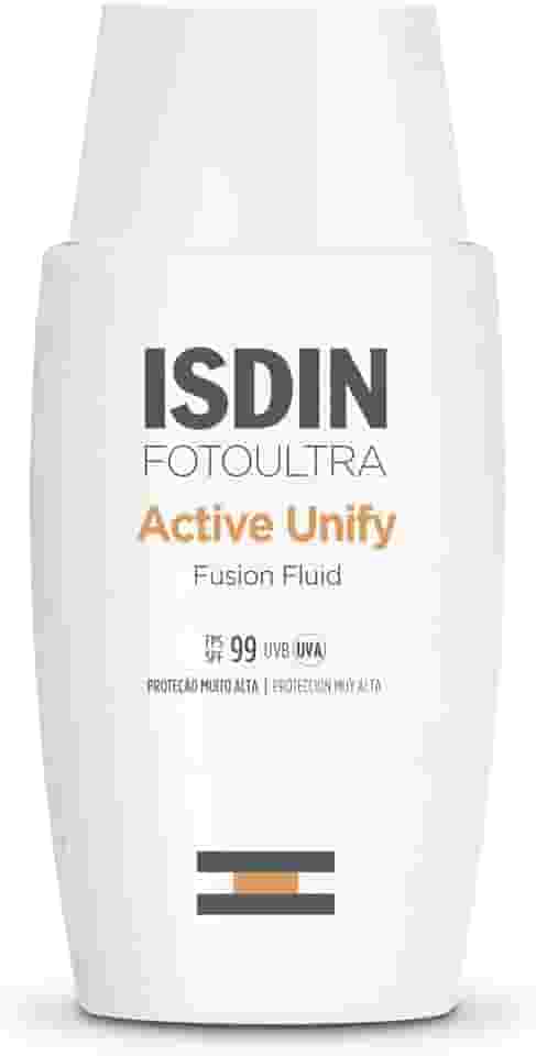 Protetor Solar e Clareador Facial ISDIN Active Unify FPS 99 - 50ml