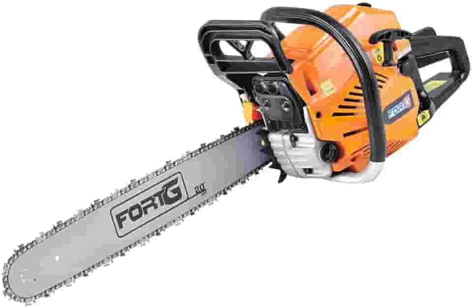 Motosserra 58cc 3.3HP 2 Tempos Sabre 20' Polegadas 550ml Reservatório Gasolina - FortG