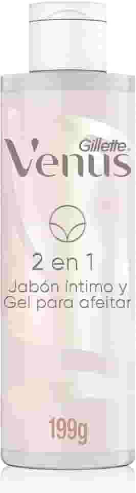 Gillette Venus para Área Íntima, Sabonete Íntimo e Gel para Depilar 2 em 1, 190mL