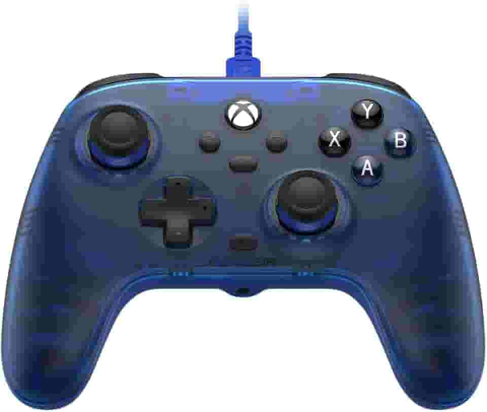 GameSir Controle Com Fio T7 Para Xbox Series X|S, One E Windows 10/11, Jogos Plug And Play Joysticks De Efeito Hall/Gatilho Hall, Conector Áudio 3,5 Mm - Azul