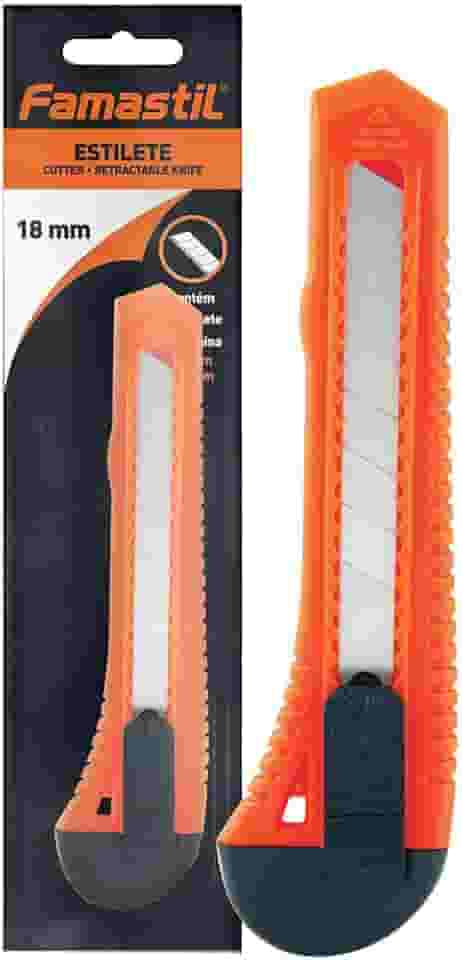 Famastil Estilete 18mm - Potência e Precisão para Trabalhos Pesados