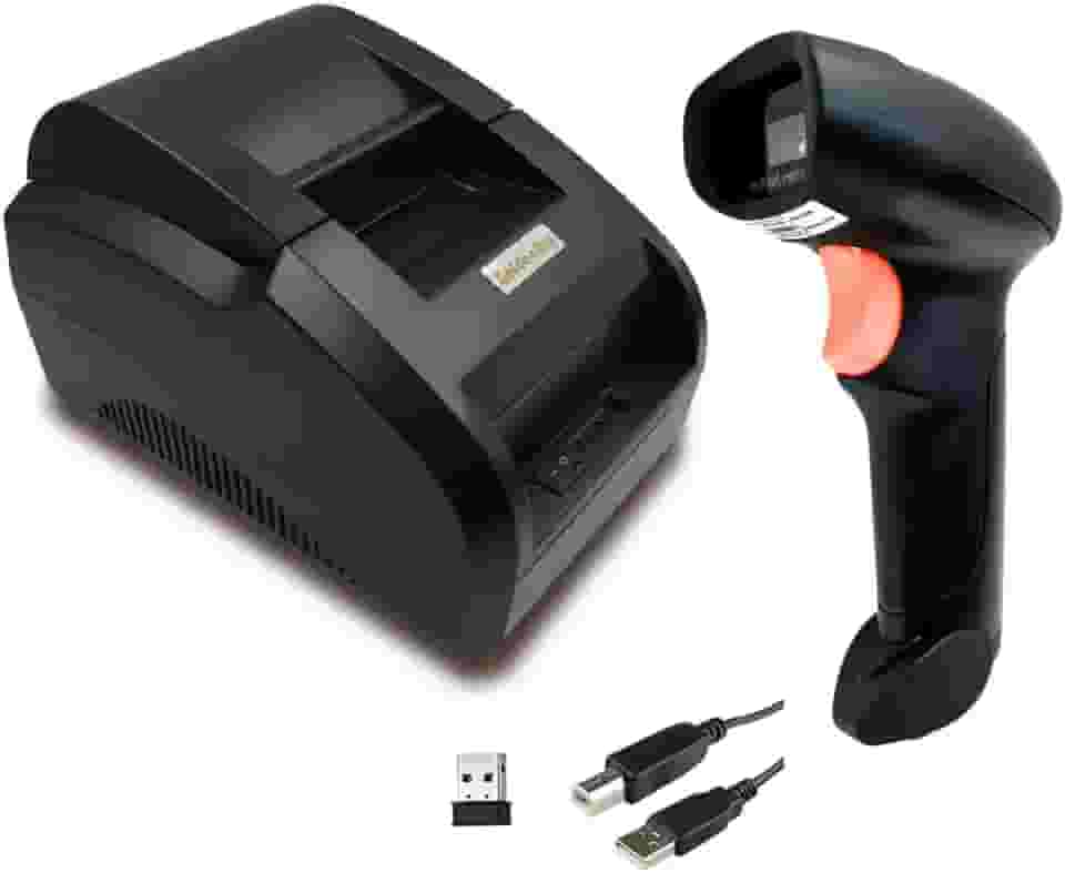 Impressora Não Fiscal Térmica 58mm + Leitor Boleto Código Semfio