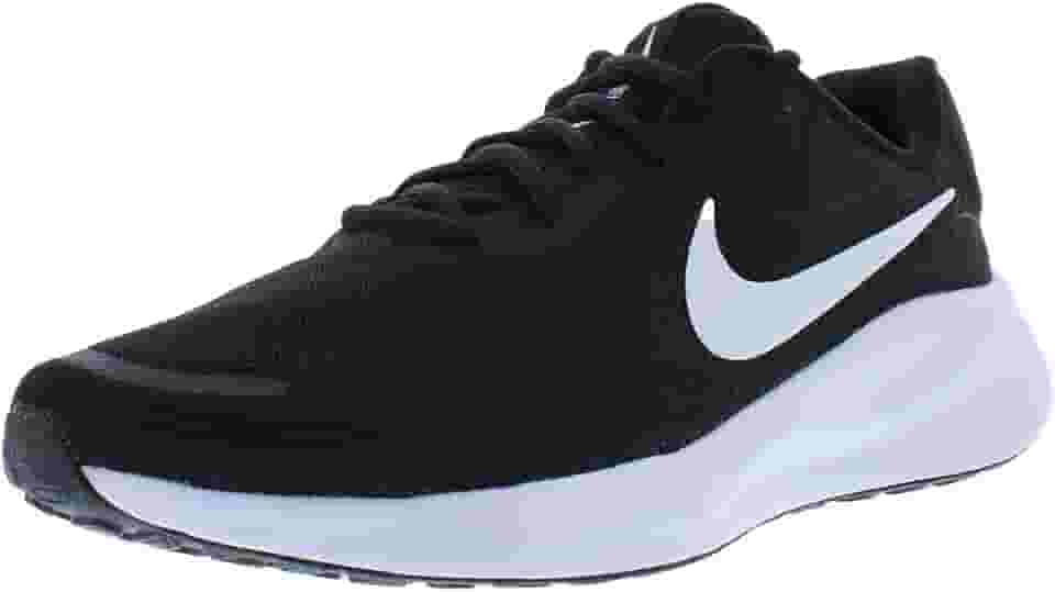 Tênis de corrida feminino Revolution 7 Road (extra largo) (FZ6829-001, preto/branco)