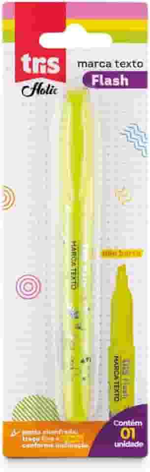 Marcador, Tris, 7897476681061, Amarelo