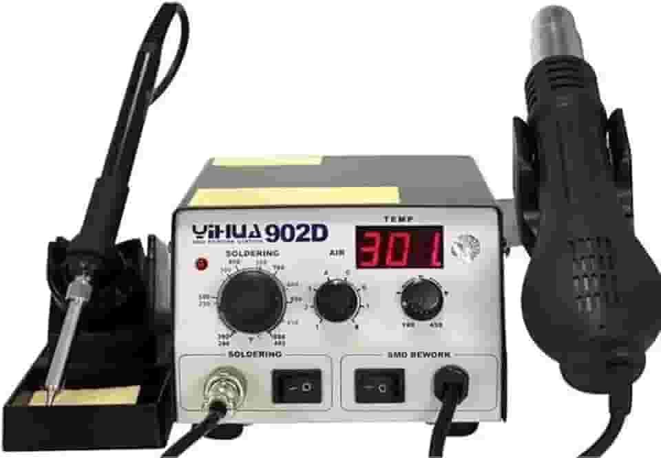 Estação de Retrabalho Digital 2 em 1 Profissional Yihua 902d