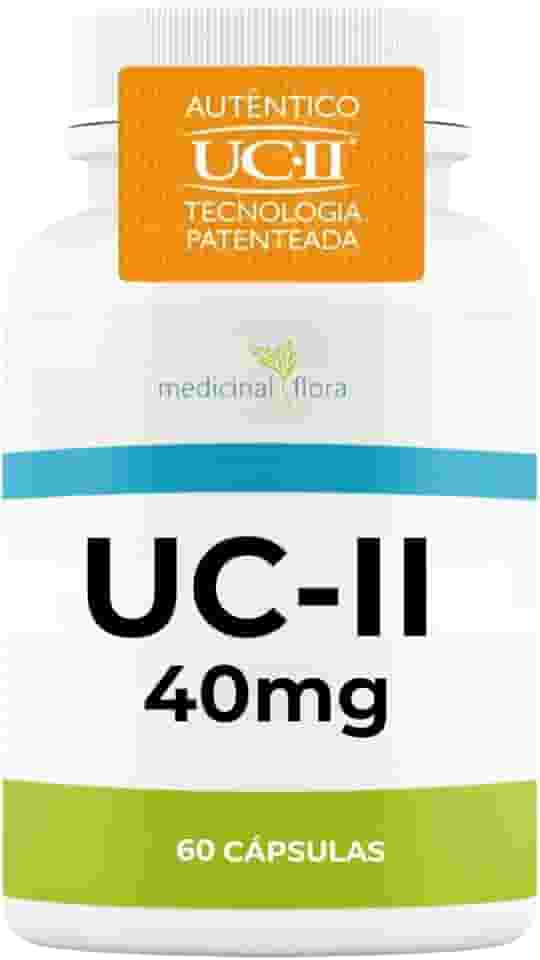 UC II 40mg Colágeno tipo 2 Com Selo de Autenticidade - 60 Cápsulas