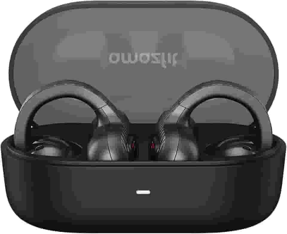 Amazfit Up Bluetooth Headphones, Open Ear Wireless Earbuds with Easy Touch, IPX4 Water, AI Noise Reduction, Earphones Compatible with Android & IOS