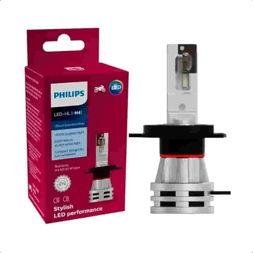 Lâmpada Led H4 6500k 11342uemx1 Moto Philips