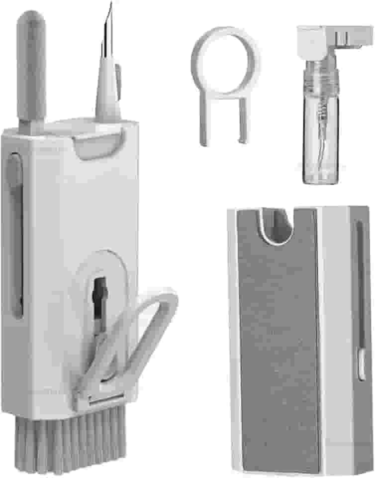 Kit de Limpeza 8 em 1 para Eletrônicos – Teclado, Fones, Celular, Notebook e Tela – Limpador Multifuncional com Removedor de Teclas