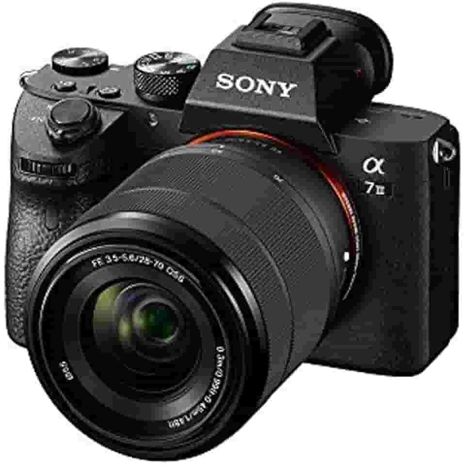 Sony Câmera de lente intercambiável sem espelho a7 III (ILCEM3K/B) com lente de 28 a 70 mm com LCD de 7 cm, preta