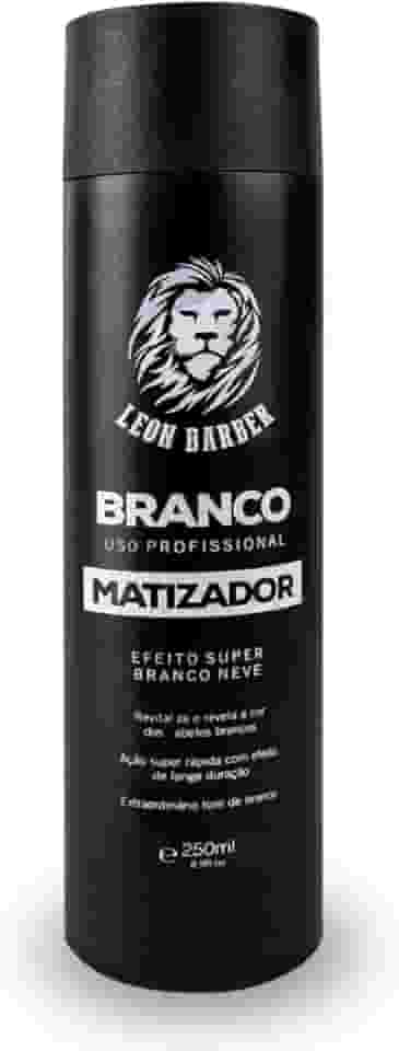 Matizador Super Branco Nevou 250ml Leon Barber Masculino