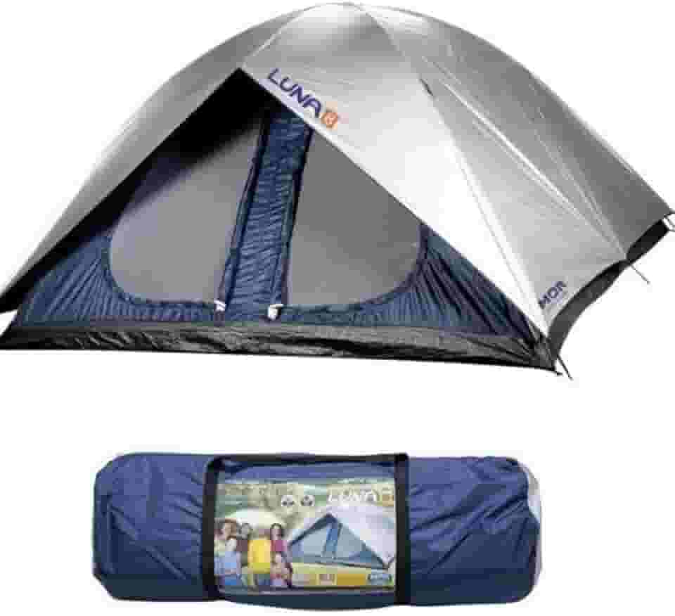 Barraca Camping Para 8 Pessoas Impermeável - Azul