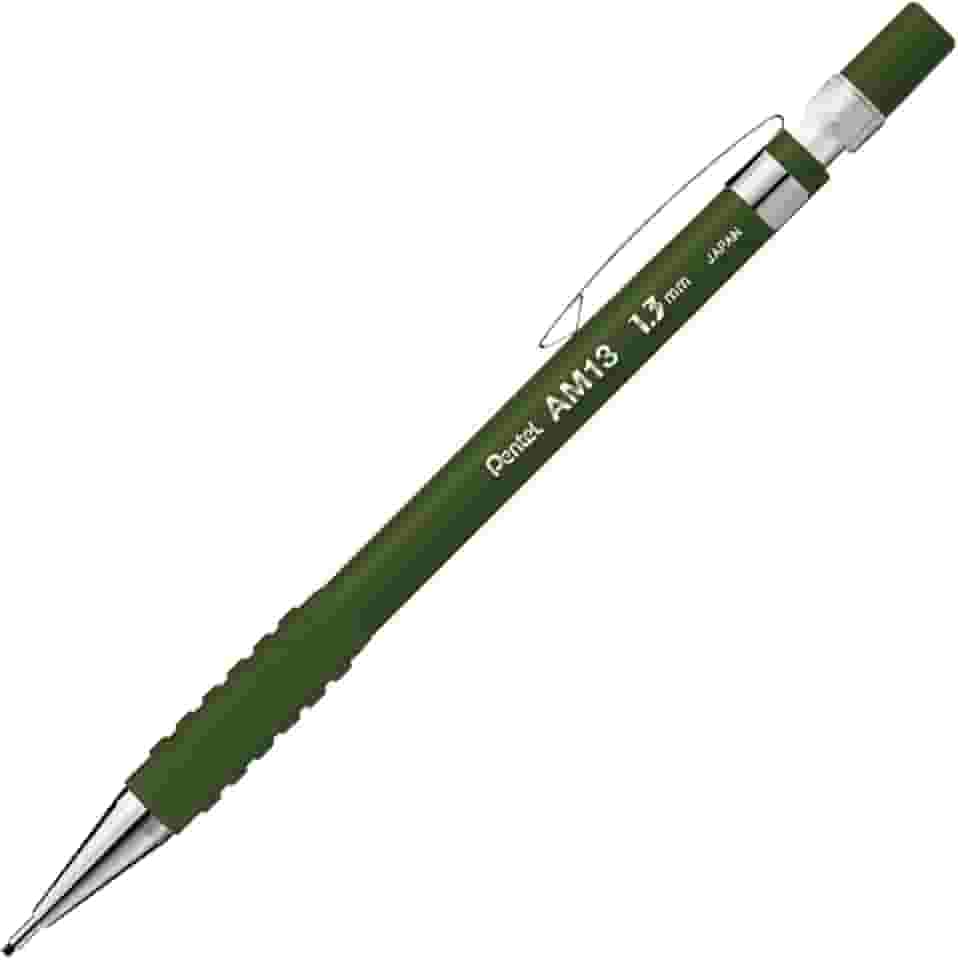 Pentel Lapiseira Técnica AM13 1.3mm HB Verde SM/AM13-D