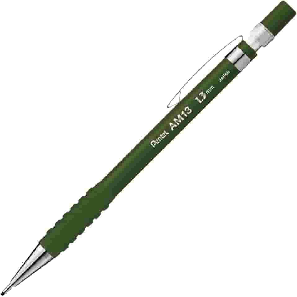 Pentel Lapiseira Técnica AM13 1.3mm HB Verde SM/AM13-D