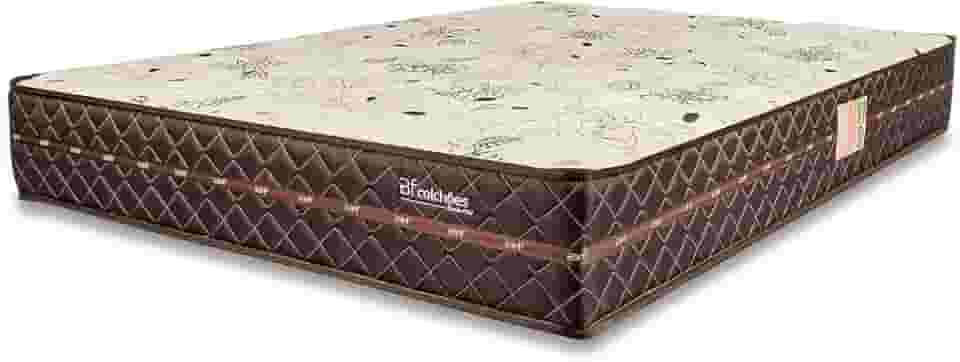 Colchão King Firme Espuma D33 Antialérgico Certificado Bege 193x203x24cm - BF Colchoes