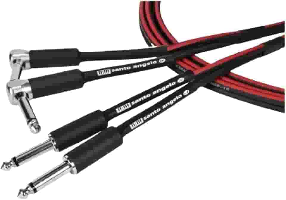 Cabo Santo Angelo 2 P10 90 °+2 P10 Preto 0,20mm TK 20FT