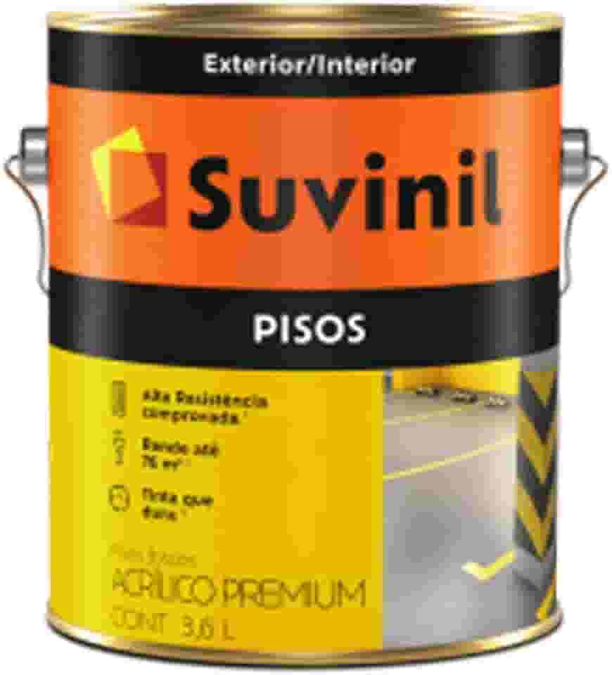 Tinta para piso 3.6L - Azul - 53420275, Suvinil Tintas