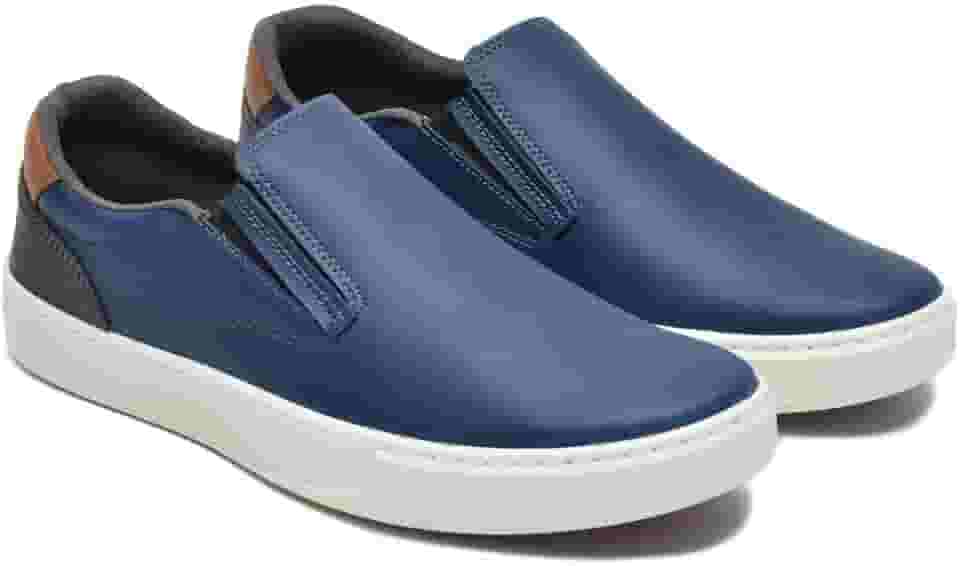 Sapatenis Masculino Confort Slip On Ultra Conforto
