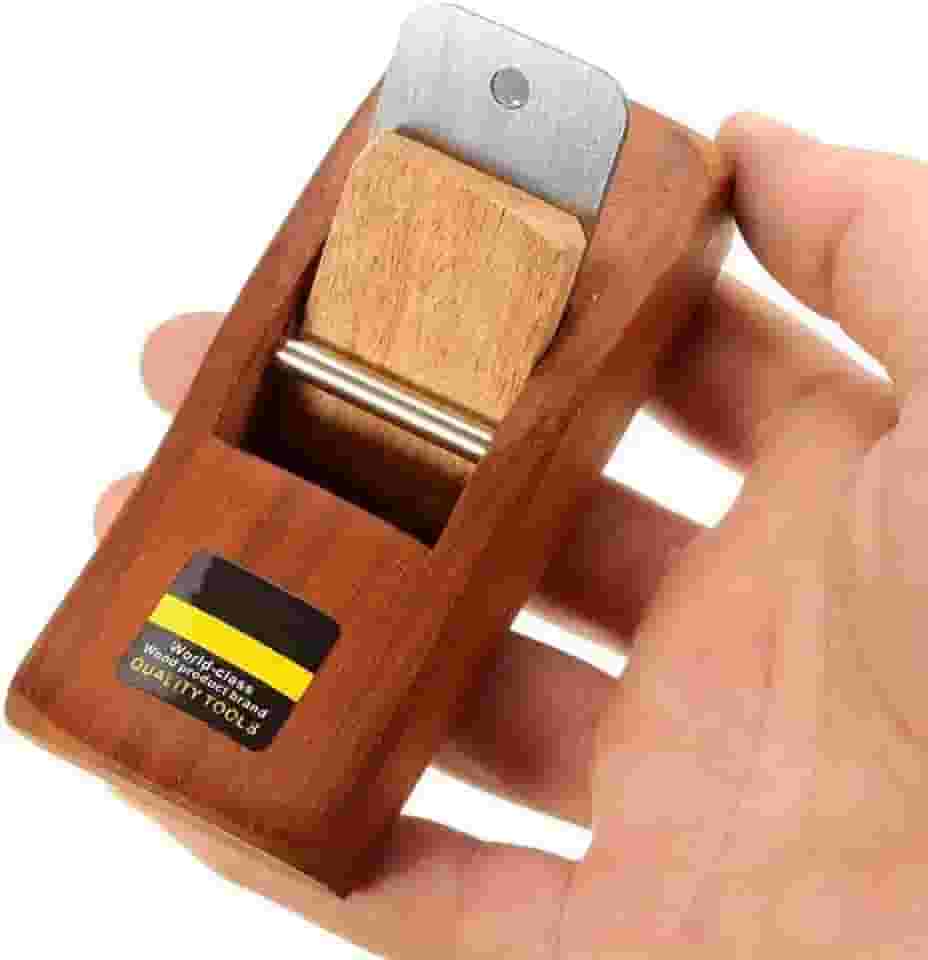 Mini ferramenta de plaina de madeira DIY - perfeita para crianças e iniciantes