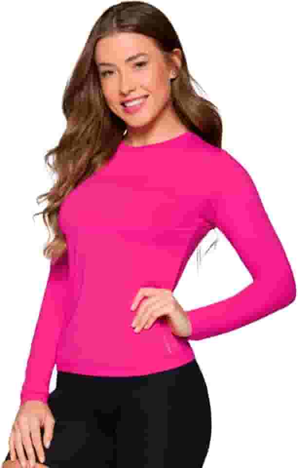 Camiseta UV50+ Manga Longa Selene Poliamida Feminino Adulto