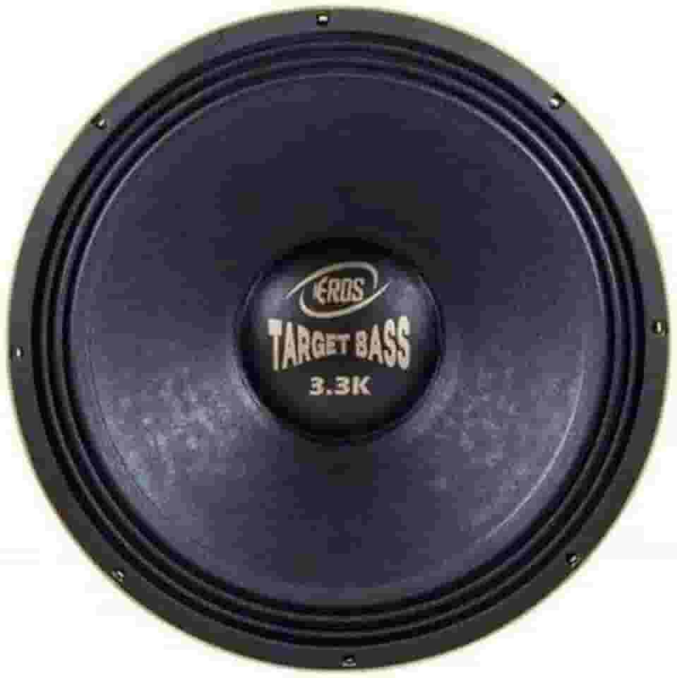 Alto Falante Subwoofer Eros Target Bass 3.3k 1650w 15 4 Ohms