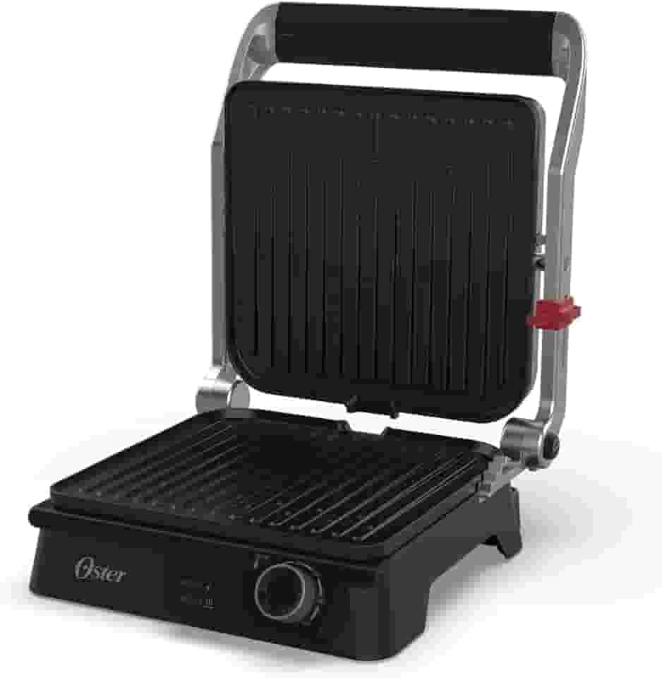 Grill Elétrico Multiuso Inox Oster 2 em 1-127V