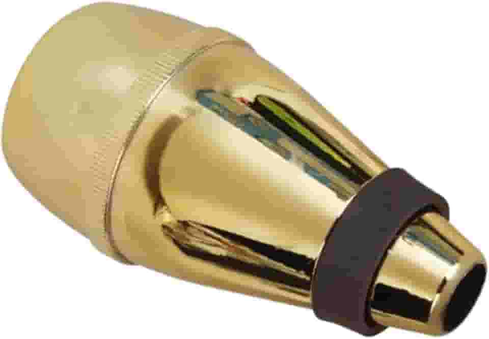 Esquirla Abafador reto para enfraquecimento do som de trompete, acessórios leves para trompete, substituição portátil para músicos que praticam, Ouro