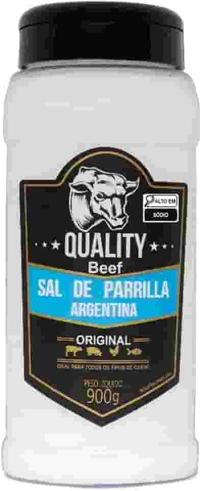 Sal De Parrilla Argentina Entrefino Churrasco 900g - Tradicional