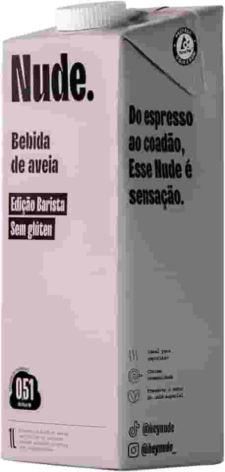 Nude Leite de Aveia Barista 1L
