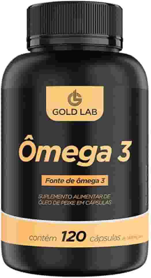 Ômega 3-120 Cápsulas - Gold Lab, Goldlab