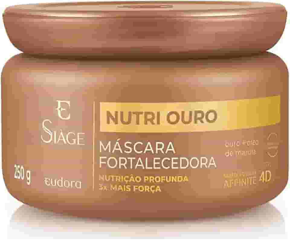 SIAGE MASCARA CAPILAR NUTRI OURO 250g RPCK, Eudora Siàge