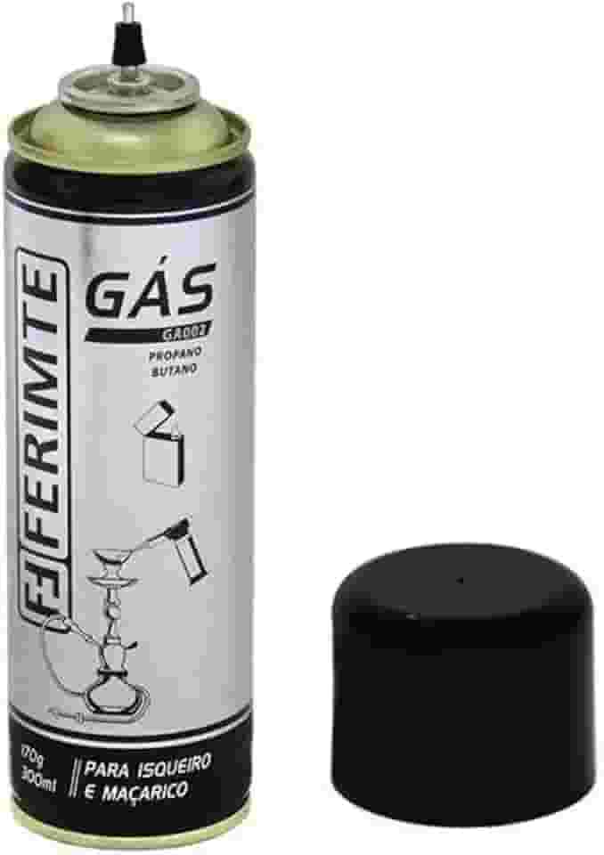 Refil para Maçarico Culinário Recarga Isqueiro Gás Butano-Propano 320ML/170G