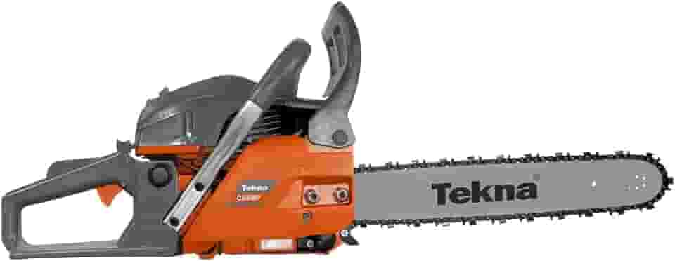 Motosserra a Gasolina Tekna CS58P18 | 3.2 HP, Sabre 18” Tekna, Corrente Oregon, 54,5 cc, Freio de Segurança, Bomba de Óleo Automática, Sistema Antivibratório