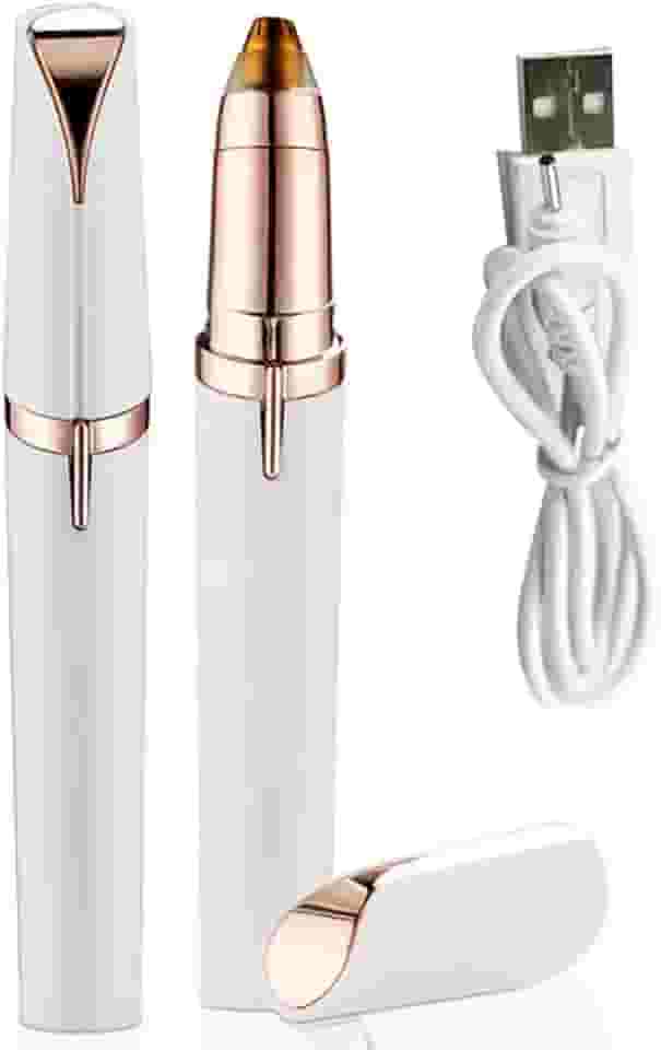 Depilador Eletrico Feminino, Depilador Elétrico De Sobrancelha Portátil Feminino, Aparelho Removedor De Pelos Facial Indolor E à Prova D’água Depilao E Aparelhos De Barbearia