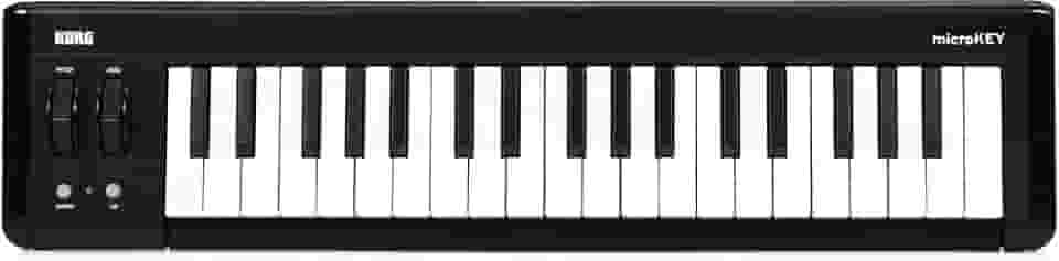 Korg Amplificador de teclado, 37 teclas (MICROKEY237), preto