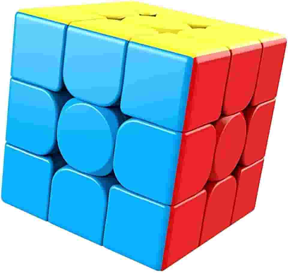 Cubo Mágico Profissional 3x3x3 Alta Velocidade. Giro Suave e Preciso. Ideal para Competição, Treino Cerebral, Raciocínio Lógico e Alívio do Estresse. Perfeito para Todas as Idades