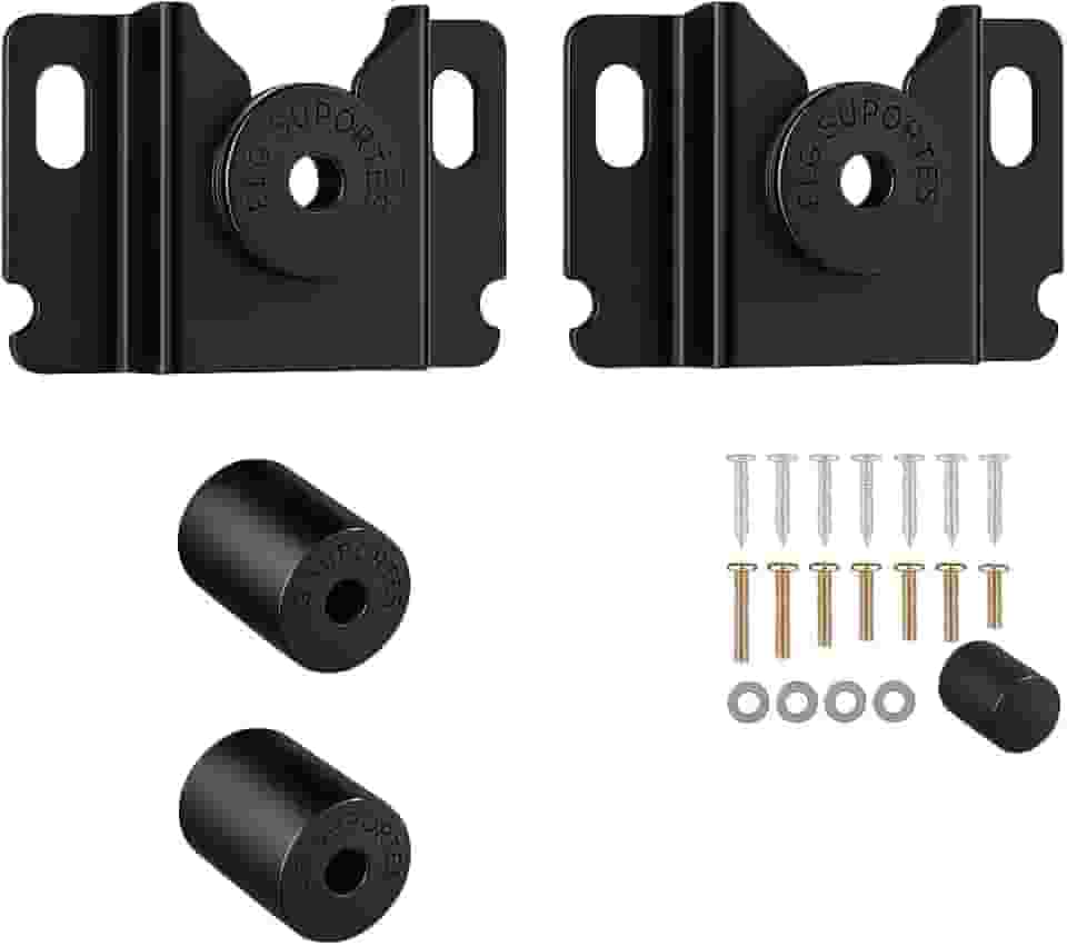 Suporte de TV Fixo Universal para Telas 32" a 55", Aço Carbono, VESA até 400x400 (Atenção aos Parafusos)