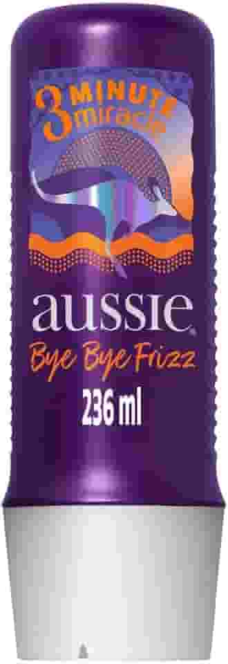 Tratamento Aussie Bye Bye Frizz 3 Minute Miracle Óleo De Jojoba e Babosa Australiana 236ml, Aussie