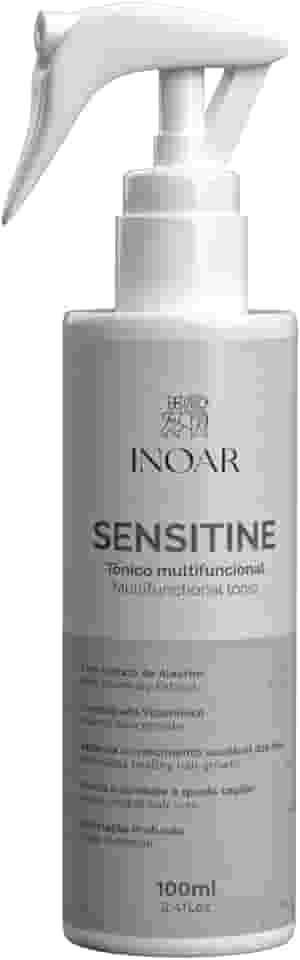 Inoar, Sensitine, Tônico Capilar Multifuncional, Fortalecimento, Crescimento Saudável e Hidratação, Extrato de Alecrim, Aloe Vera e Complexo Vitamínico, Vegano – Para Cabelos Frágeis ou com Queda, 100ml
