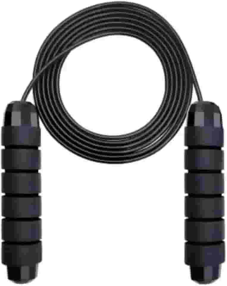 Corda de Pular Profissional 3 metros Ajustável com Rolamento – Cabo de Aço Revestido, Leve e Resistente para Treino Fitness, Crossfit, Emagrecimento – Unissex, Premium