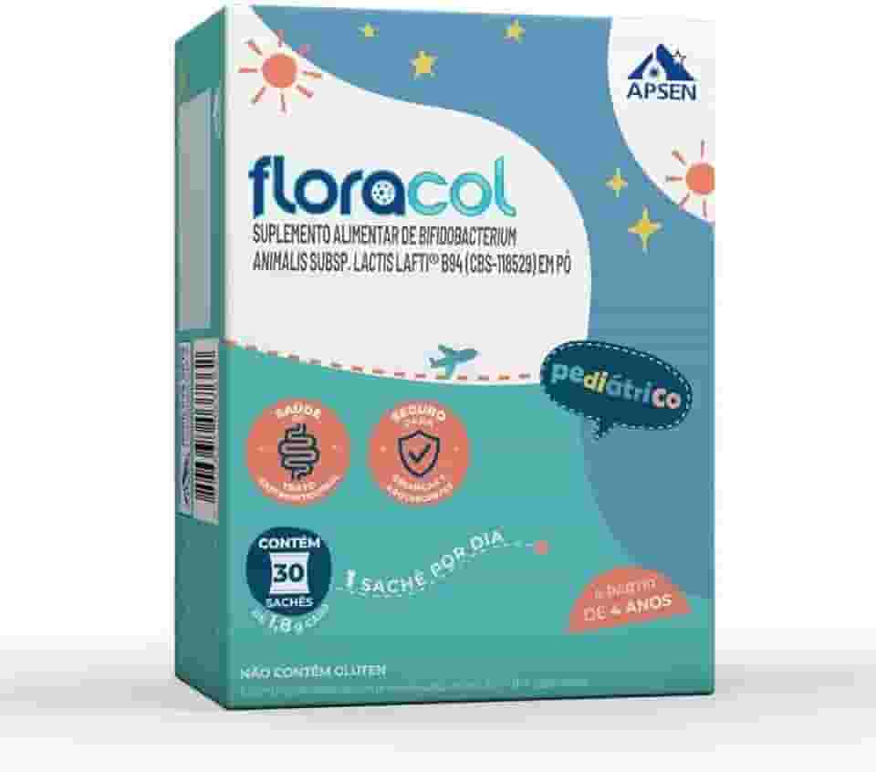 Simbiótico Floracol Pediátrico 30 Sachês 1,8g